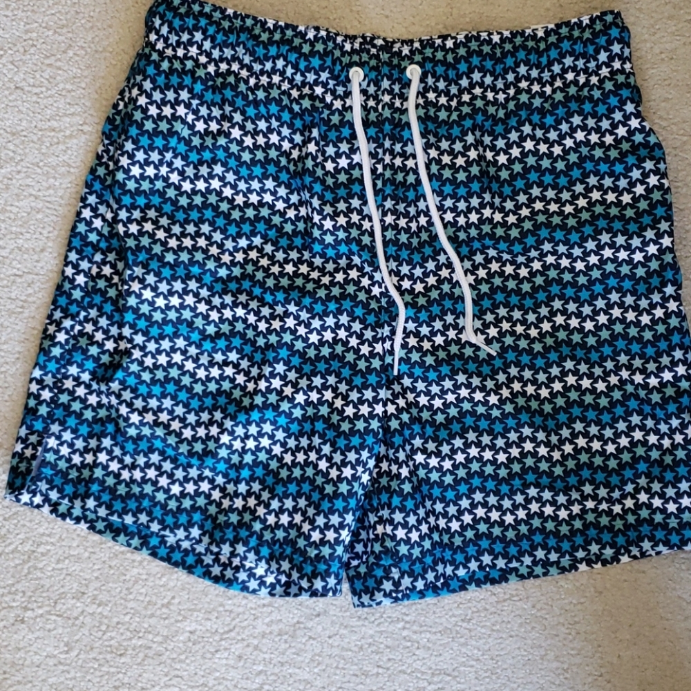 Nwt Star patterned swim trunks